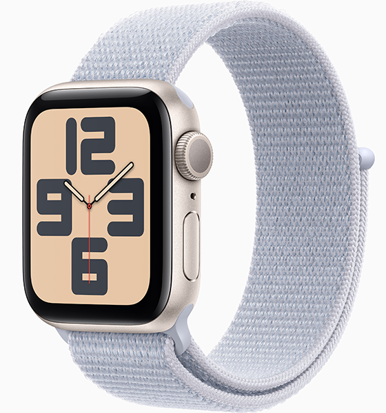 Apple Watch SE (2022)_Starlight Aluminum