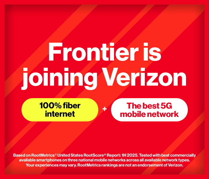 Frontier is joining Verizon